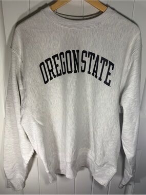 Champion Reverse Weave Oregon State Beavers Crewneck Sweatshirt NWT Men’s M Gray